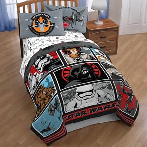 Star Wars: Episode VII The Force Awakens Galactic Battle Comforter Collection