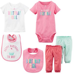 Baby Girl Carter's First Birthday Mix & Match Collection