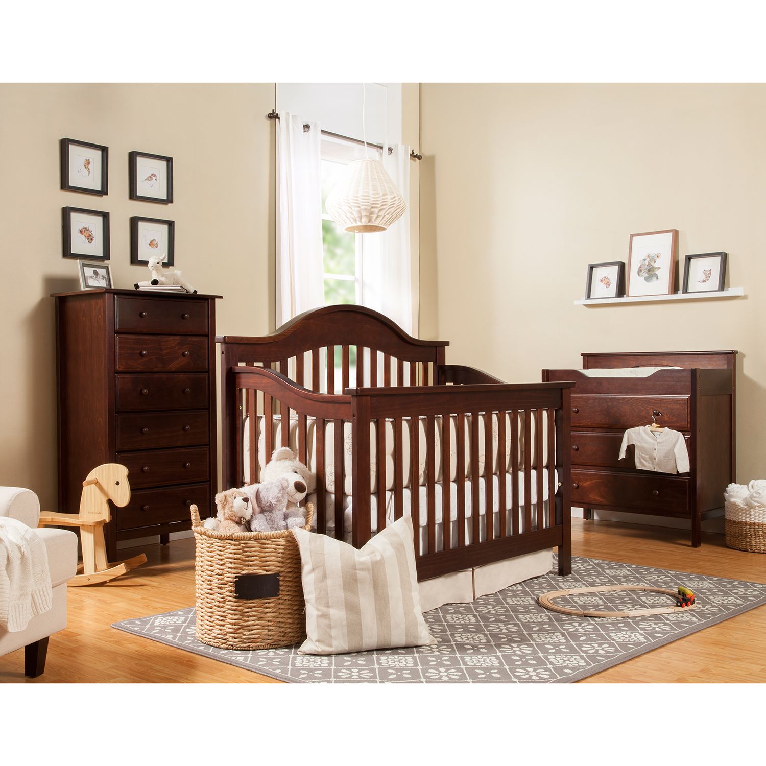 davinci jayden crib chestnut