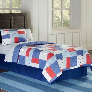 Airplanes Cotton Percale Quilt Collection