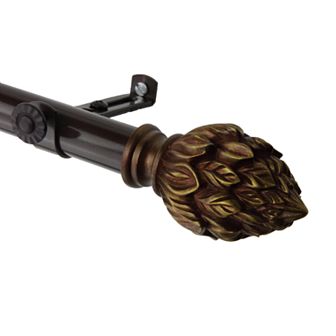 Rod Desyne Ember Adjustable Window Curtain Rod