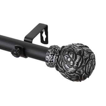 Rod Desyne Rosy Adjustable Window Curtain Rod