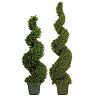 nearly natural Silk Spiral Rosemary Trees
