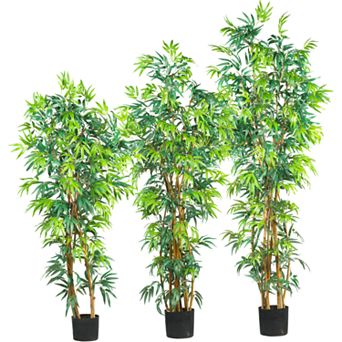 nearly natural Silk&nbsp;Fancy Bamboo Trees