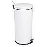 <strong>White Step Wastebaskets</strong>