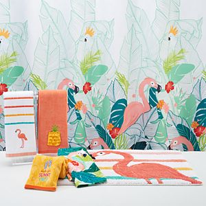 Celebrate Summer Together Tropical Shower Curtain Collection