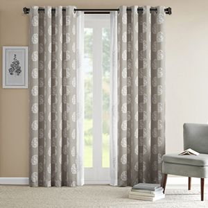 Madison Park Finley Layered Window Treatment Collection