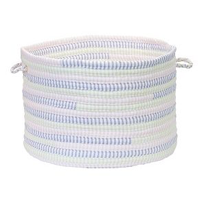 Colonial Mills Fabric Ticking Striped Utility Basket