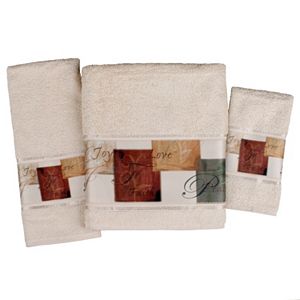 Saturday Knight, Ltd. Tranquility Bath Towel Collection