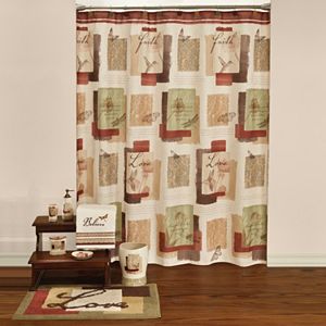 Saturday Knight, Ltd. Inspire Shower Curtain Collection