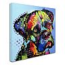 "Mastiff Warrior" Dog Canvas Wall Art