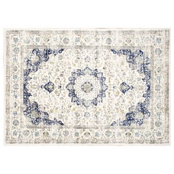 nuLOOM Bodrum Verona Framed Floral Rug Collection
