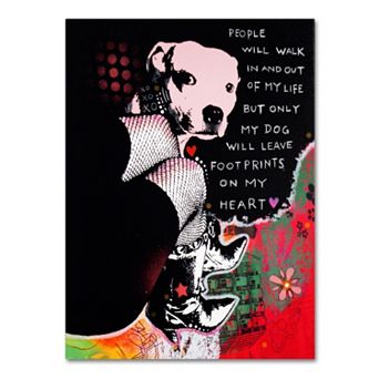 ''Girl's Best Friend'' Canvas Wall Art
