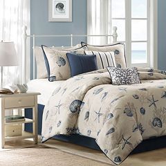 Blue Coastal Nautical Duvet Covers Bedding Bed Bath Kohl S