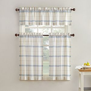 Top of the Window Monroe Plaid Light Filtering Window Treatment Collection