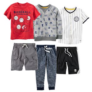 Boys 4-7 Carter's Baseball Mix & Match Outfits