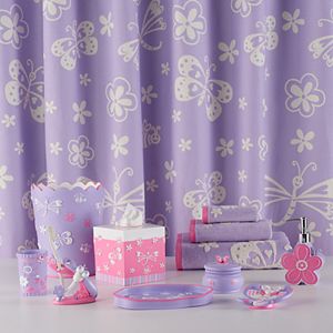 Kassatex Kids Butterfly Shower Curtain Collection