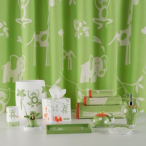 Kassatex Kids Jungle Shower Curtain Collection