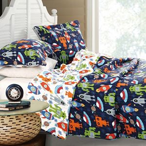 Robots In Space Quilt Collection