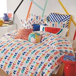 Scribble Check Mark Duvet Cover Collection