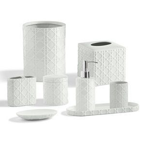 Kassatex Rattan Bath Accessories Collection