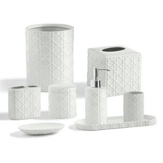 Cassadecor Wicker Bath Accessories Collection
