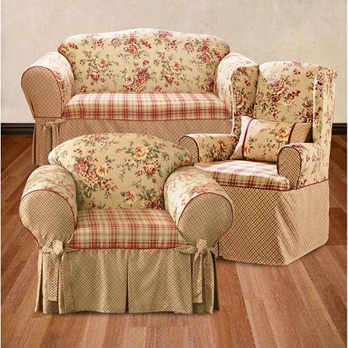 Sure Fit Lexington Floral Slipcovers