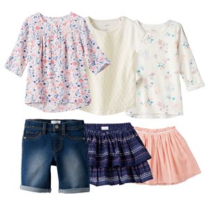 Girls 4-7 SONOMA Goods for Life™ Mix & Match Outfits