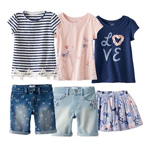Girls 4-7 SONOMA Goods for Life™ Warm Weather Mix & Match Outfits