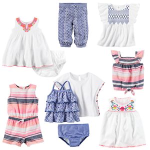 Baby Girl Carter's Dessert Flower Mix & Match Collection
