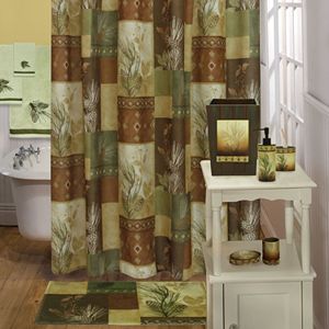 Bacova Pine Cone Shower Curtain Collection