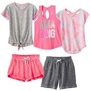 Girls 7-16 SO® Active Mix & Match Outfits