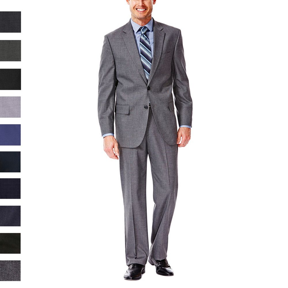 Haggar Mens J.m Premium Check Classic Fit Suit Separate Coat 