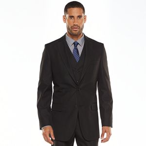 Apt. 9® Modern-Fit Striped Dark Gray Suit Separates - Men