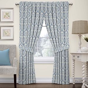 Ellery Donnington Damask Window Treatment Collection