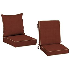 Bombay® Outdoors Pompas Texture Reversible Chair Cushion Collection