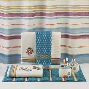 Saturday Knight, Ltd. Caymen Stripe Shower Curtain Collection