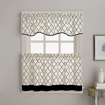 Morocco Tier Kitchen Window Curtains