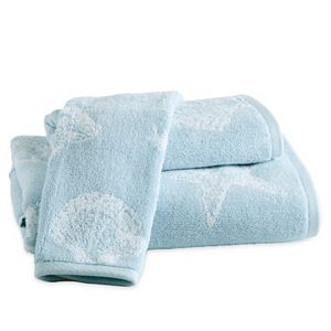 Destinations Coastal Shell Bath Towel Collection