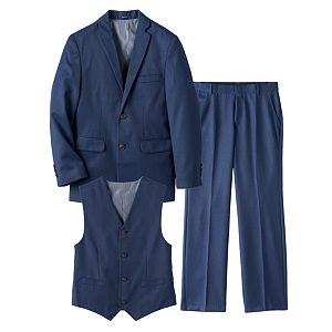 Boys 8-20 Chaps Fine Tick Dress Separates