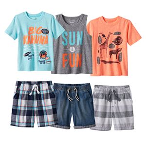 Toddler Boy Jumping Beans® Sun & Fun Mix & Match Outfits