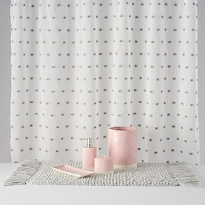 LC Lauren Conrad Pom Pom Shower Curtain Collection