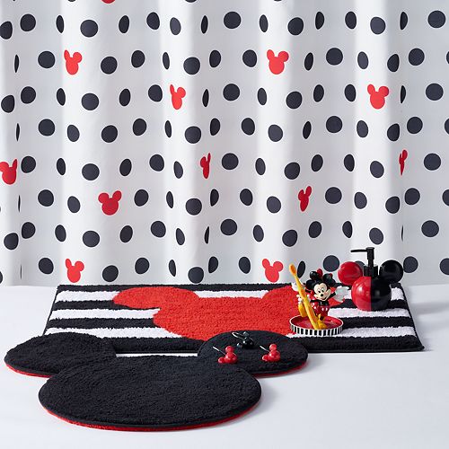 disney's mickey & minnie mouse bath accessories collection