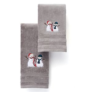 St. Nicholas Square® Snowmen Bath Towel Collection