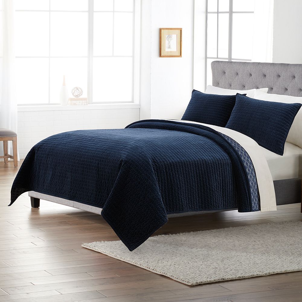 Sonoma Goods For Life® Solid Velvet Quilt Collection
