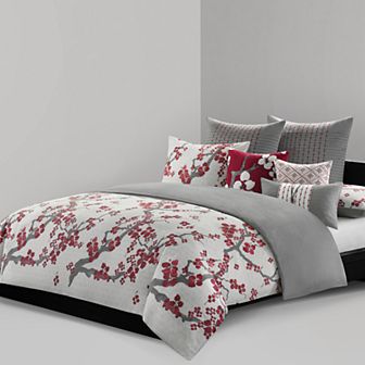 N Natori Cherry Blossom Comforter Collection