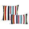 Liora Manne Visions III Riviera Stripe Indoor Outdoor Throw Pillow Collection