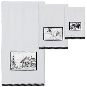 Creative Bath Sketches Bath Towel Collection