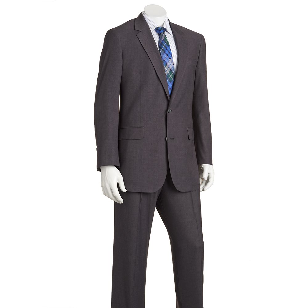 Croft& Barrow® Classic-Fit Gray Twill Suit Separates - Men