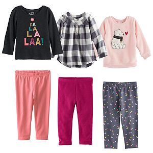 Baby Girl Jumping Beans® Mix & Match Outfits